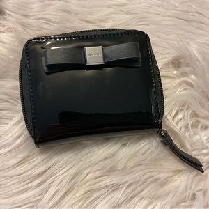 Nine West black patent purse